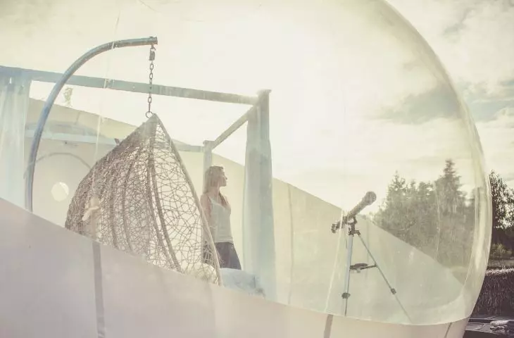 In the Bubble - accommodation under the stars