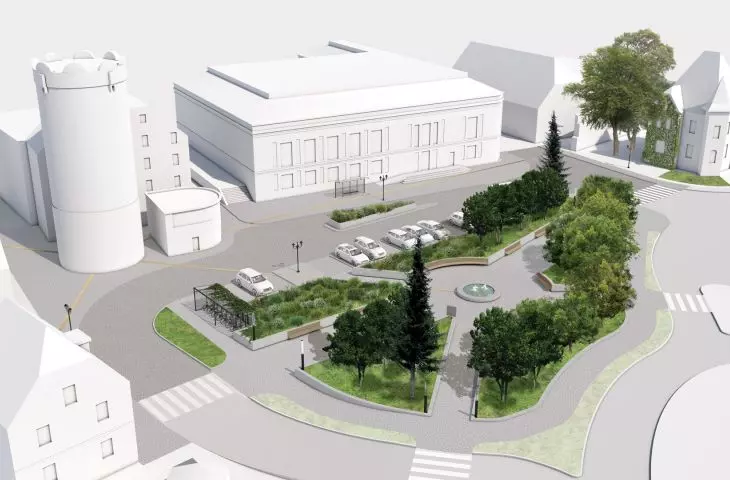 Plac Reymonta w Złotoryi - 2. miejsce