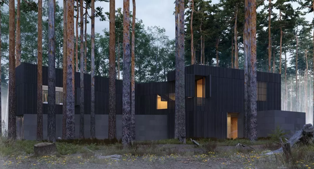 Wind House w Izabelinie - Piotr Olczyk Mobius Architekci