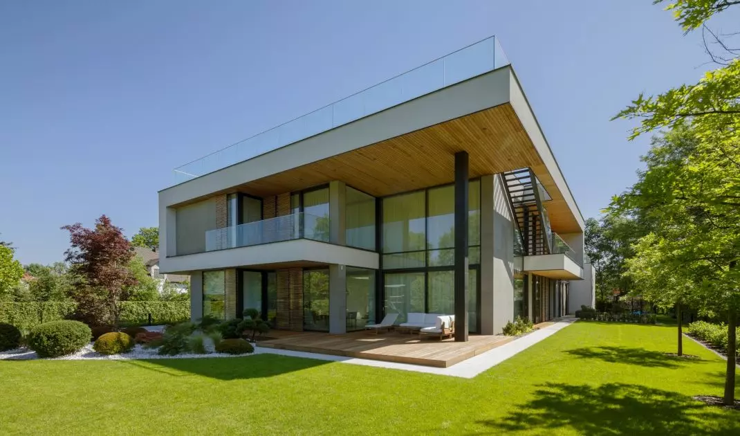 Exterio project villa in Warsaw