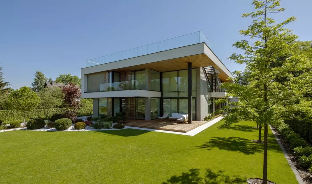 Exterio project villa in Warsaw