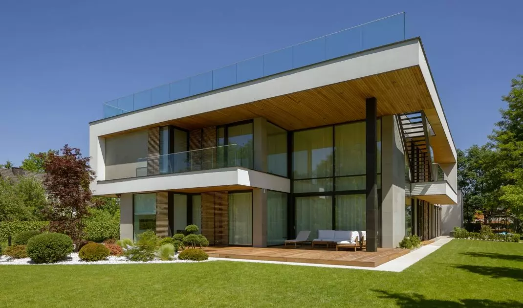 Exterio project villa in Warsaw