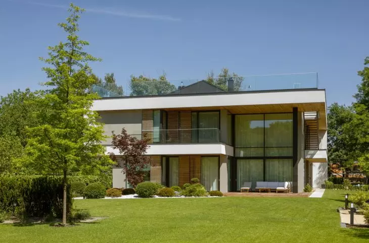 Exterio project villa in Warsaw