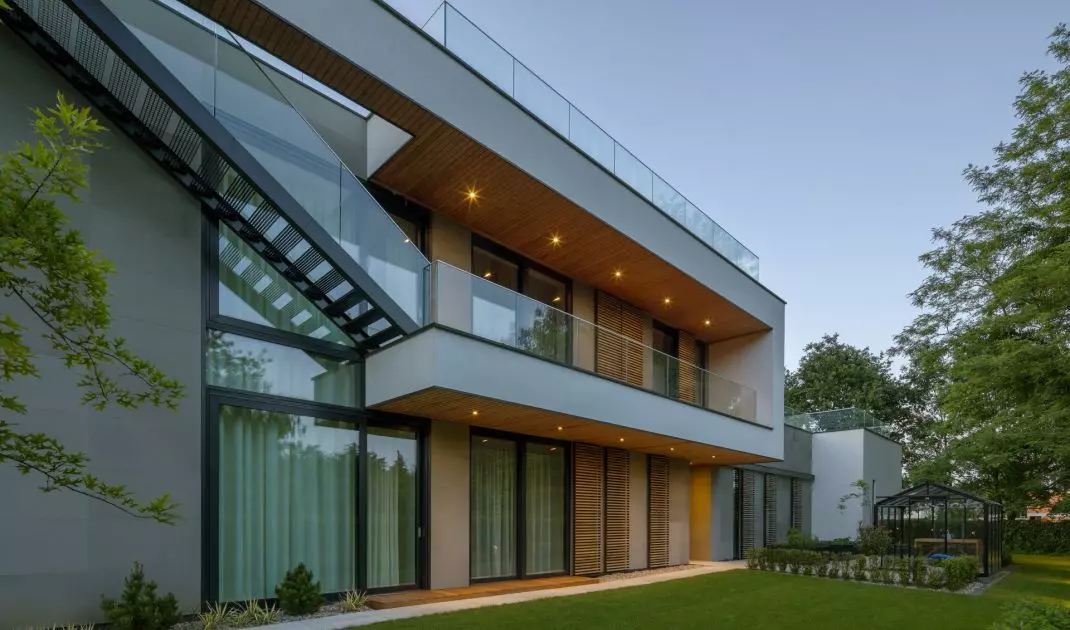 Exterio project villa in Warsaw