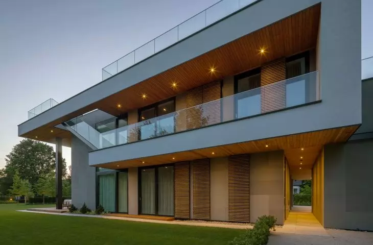 Exterio project villa in Warsaw