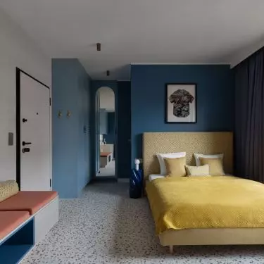 28-square-meter studio apartment in Gdansk