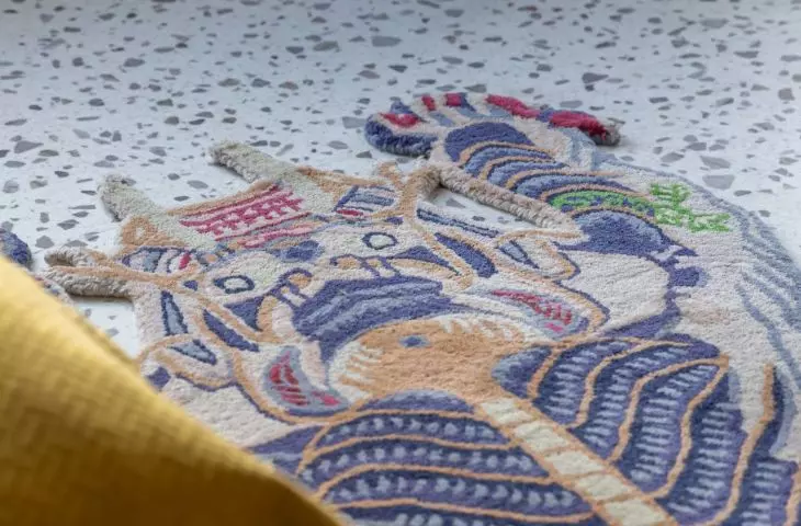 The interior is full of interesting details