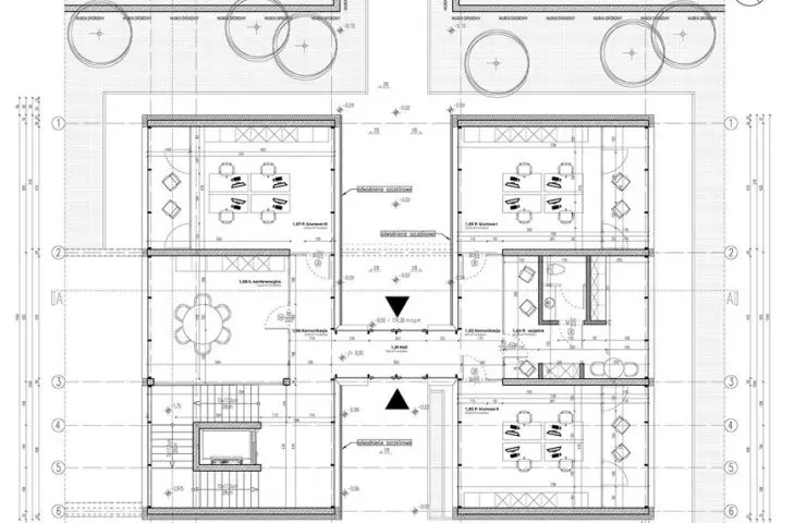 center for creative activities - floor plan