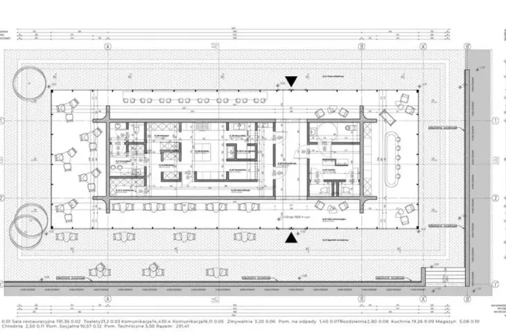 restaurant - projection