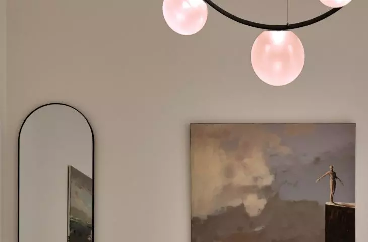 Interior inspired by Parisian mansions