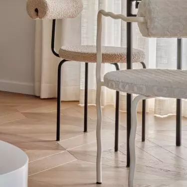 Interior inspired by Parisian mansions