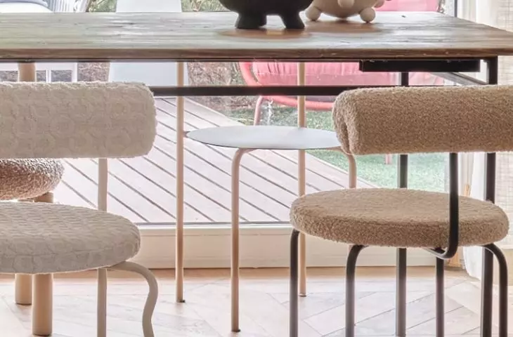 Interior inspired by Parisian mansions
