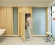 Wnętrze punktu pobrań Diagnostyka+