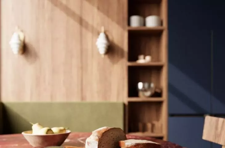 Mid-century modern kitchen design