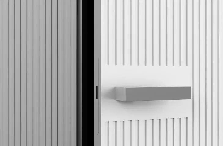SCRIT REFLO V | 301 Bianco N concealed door