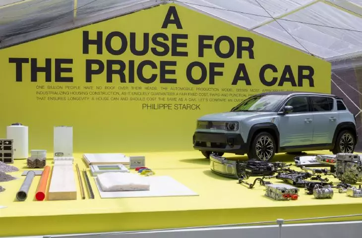 A House for the Price of a Car (proj.: Philippe Starck)