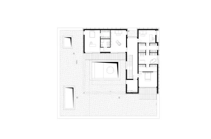 House in Gliwice - floor plan