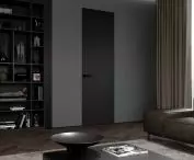NULD V | 2106 Tundra Lava Satinato concealed glass door