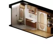 double room - axonometry