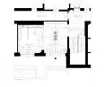 entrance area - projection with functional layout 