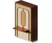 visualizations of the cabinet - axonometry 