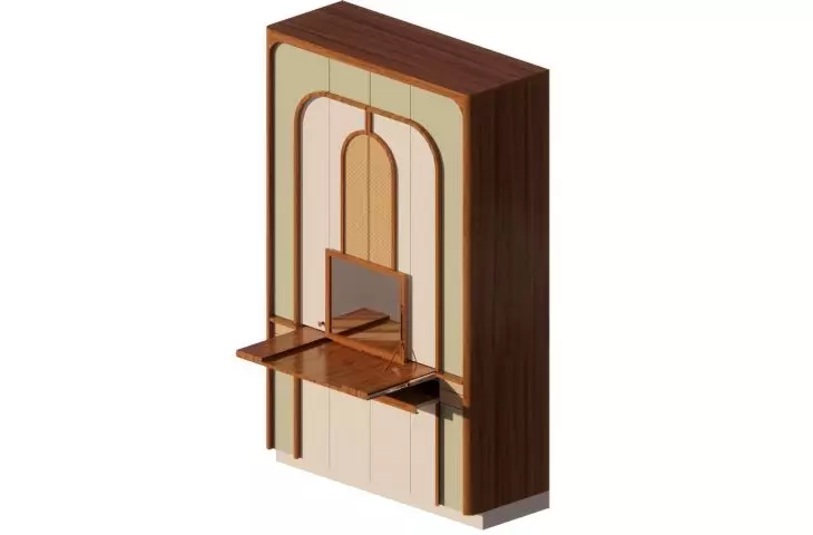 visualizations of the cabinet - axonometry