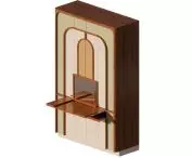 visualizations of the cabinet - axonometry