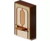 visualizations of the cabinet - axonometry 