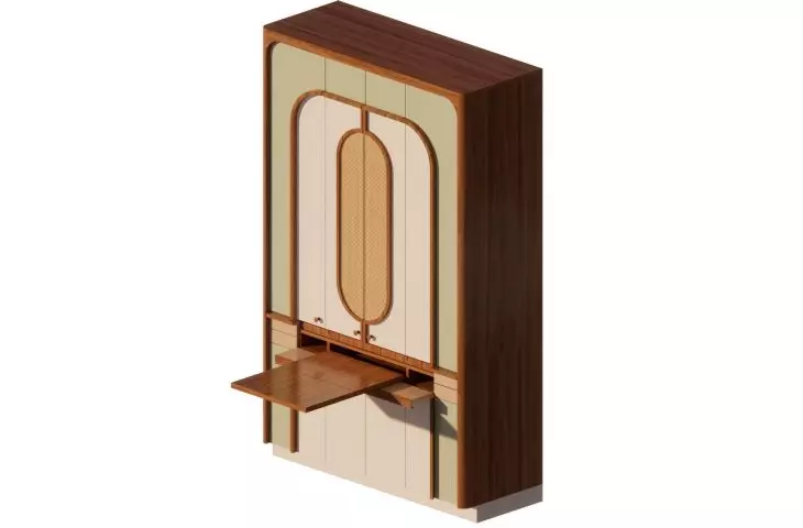 visualizations of the cabinet - axonometry