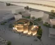Pawilon Polski na Wystawie Światowej Expo 2025 Osaka, Kansai — wizualizacja widoku z lotu ptaka