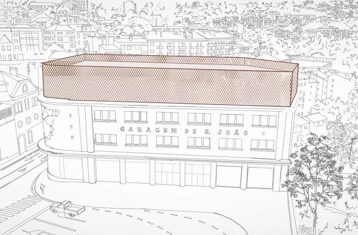 bird's eye view visualization - drawn