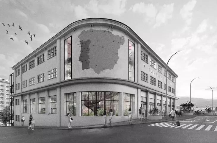 visualization from the street