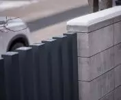 aluminiowe ogrodzenie grzebieniowe