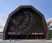 Fasada Pawilonu Nordyckiego na Expo 2025 w Osace