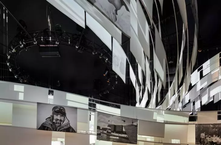 Pawilon Nordycki na Expo 2025 w Osace – widok wnętrza 