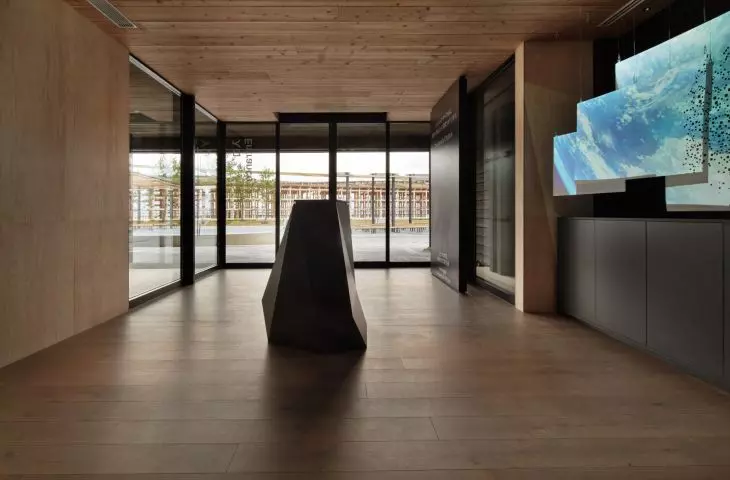 Pawilon Nordycki na Expo 2025 w Osace – widok wnętrza 