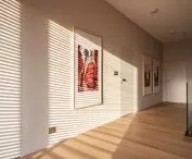 Natural interior of the project On the Mezzanine - corridor