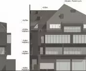Southwest and southeast elevations