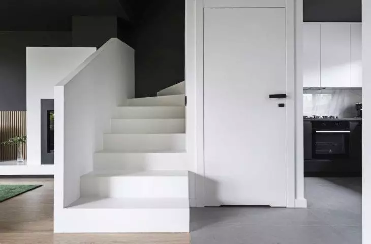 Comfortable interior - minimalist staircase
