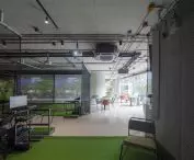 Kryty obiekt golfowy PLP City Range w Bangkoku