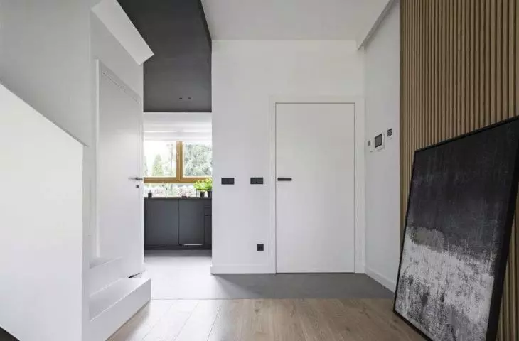 Comfortable interior - view from the living room side