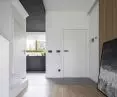 Comfortable interior - view from the living room side