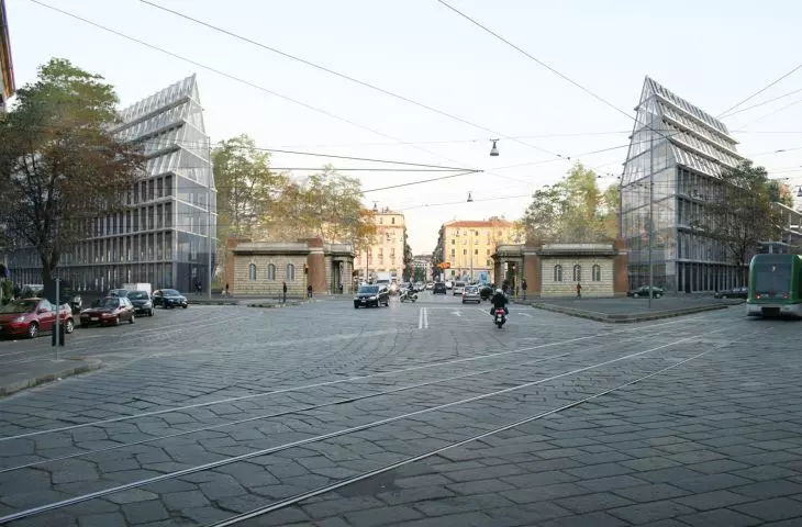 Widok ogólny kompleksu Porta Volta