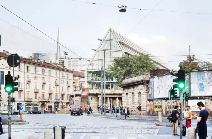 Porta Volta w Mediolanie