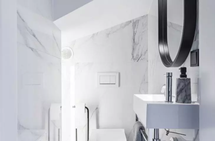 Comfortable interior - bright toilet
