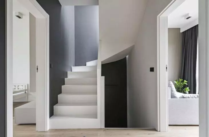 Comfortable interior - corridor on the second floor