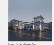 Rewitalizacja rzymskiego Mercato dell'Unità (wizualizacja)