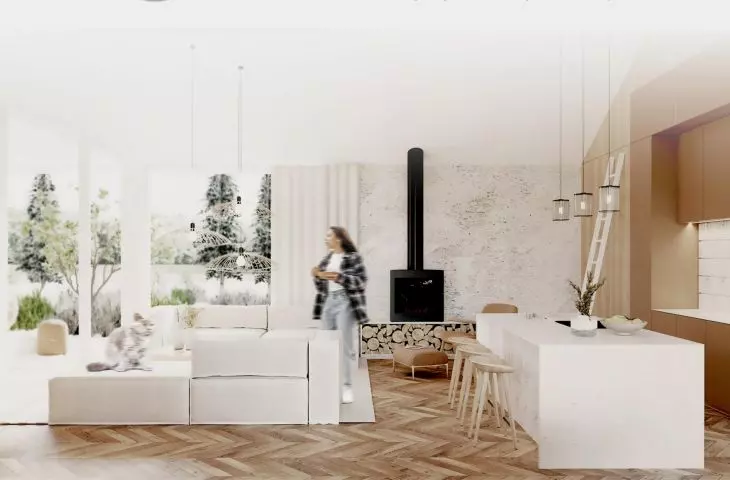Eco house_design consciously. House project designed in accordance with zadasada 8R