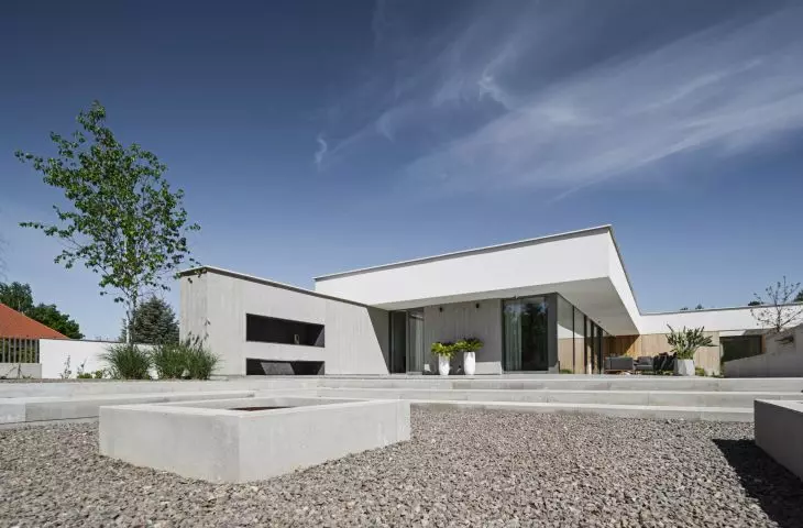 Pavilion house near Lublin