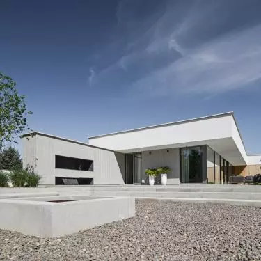 Pavilion house near Lublin